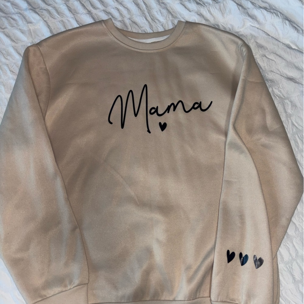 Amazon Tan 'Mama' Sweater
